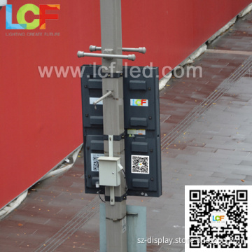 retail p6 rgb led post tv